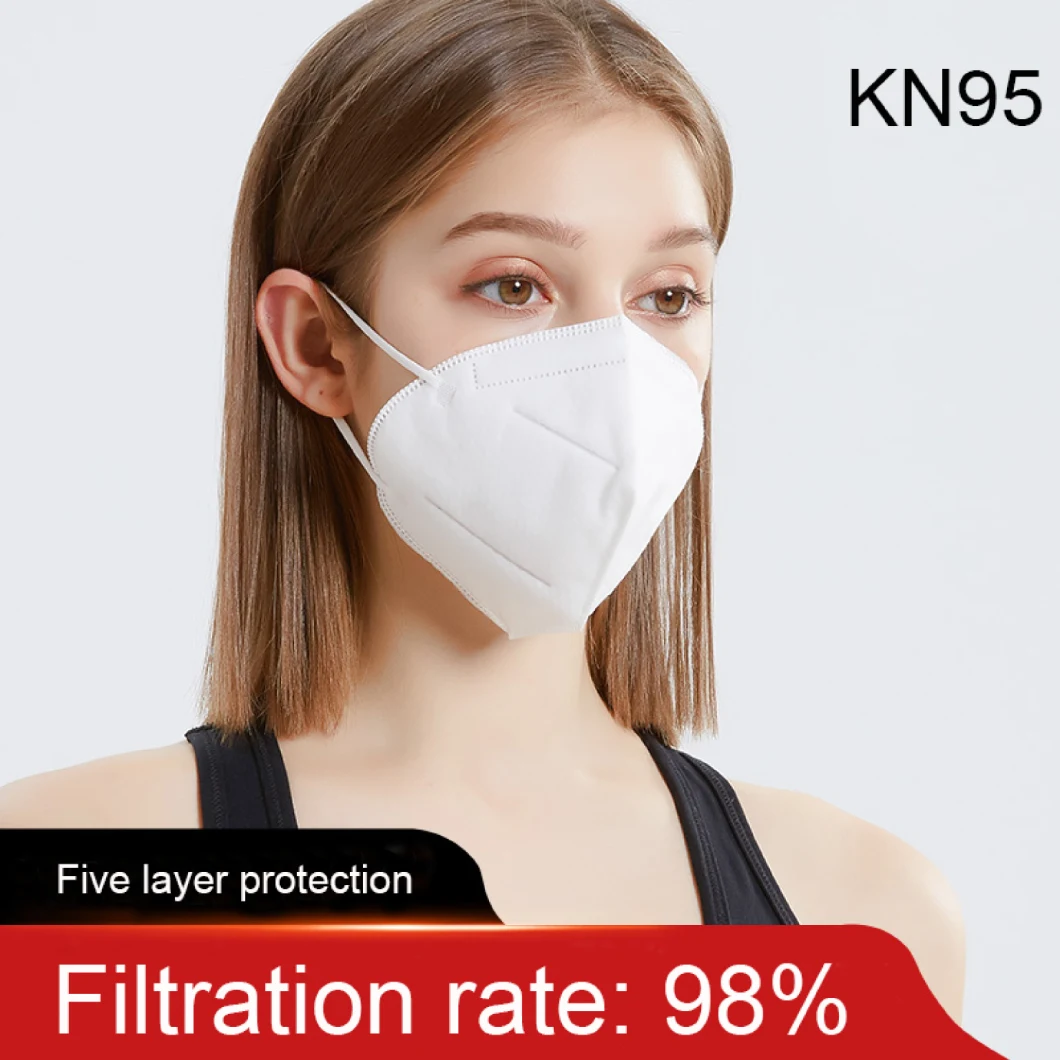 FFP2 N95 KN95 Breathing Valve Air Filter Pm 2.5 Face Mask