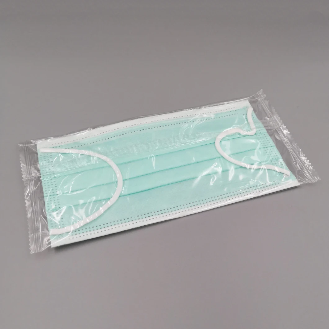 Earloop Protective Dental Surgeon Isolation Dust Active Carbon Gauze PP Safety Soft Mouth Mask, Nonwoven Disposable Face Mask