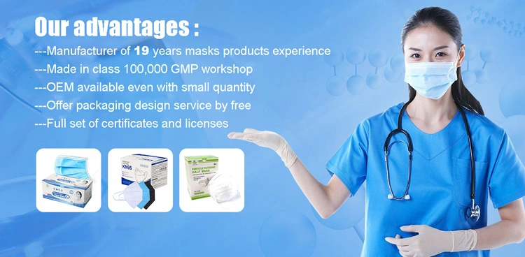 KN95 Safety Medical Protection Surgical Disposable Face Mask 4ply N95 Mask