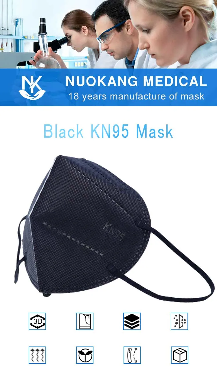 N95 Disposable Mask Filter Standard FFP2 Mask Face Mascarillas