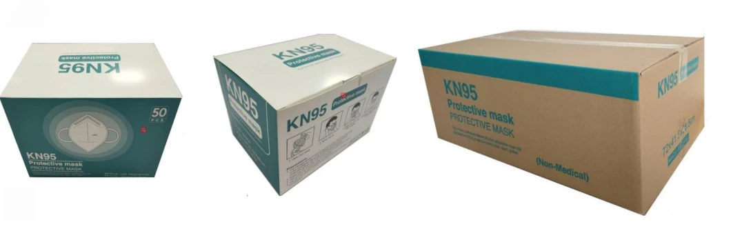 Anti-Particulate Respirator KN95 N95 Mask Dust Face Mask 5 Ply Disposable Masks Large Stock