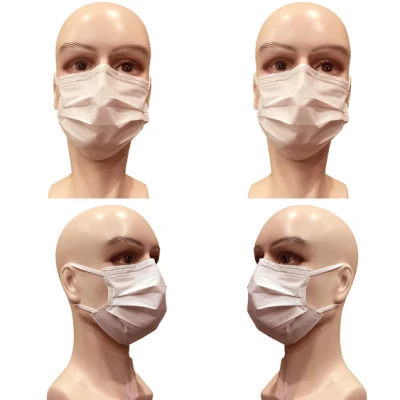 Disposable Nonwoven PP Ce Bfe95 Bfe99 ISO 13485 3ply Medical Surgeon Surgical Hospital Comfortable Face Mask with Earloops