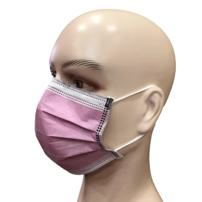Disposable Nonwoven Ce Bfe95 Bfe99 ISO 13485 3ply Medical Surgeon Surgical Hospital Face Mask with Earloops